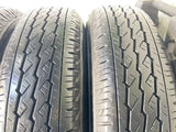 ブリヂストン V600 155/80R14 88/86N LT /トヨタ純正 AL 5.0J+39 100-4穴 4本