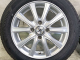 ブリヂストン NEWNO 155/65R14 / AZ SPORTS 4.5J+45 100-4穴 4本