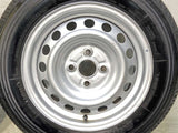 ブリヂストン V600 155/80R14 88/86N LT /トヨタ純正 AL 5.0J+ 100-4穴 4本