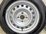 ブリヂストン V600 155/80R14 88/86N LT /トヨタ純正 AL 5.0J+ 100-4穴 4本