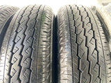 ブリヂストン V600 155/80R14 88/86N LT /トヨタ純正 AL 5.0J+ 100-4穴 4本