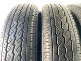 ブリヂストン V600 155/80R14 88/86N LT /トヨタ純正 AL 5.0J+ 100-4穴 4本