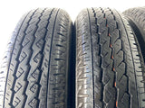 ブリヂストン V600 155/80R14 88/86N LT /トヨタ純正 AL 5.0J+ 100-4穴 4本
