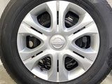 ブリヂストン NEWNO 185/70R14 /日産純正 5.5J+ 100-4穴 4本