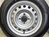 ダンロップ エナセーブ VAN01 155/80R14 88/86LT /トヨタ純正 AL 5.0J+ 100-4穴 4本