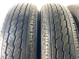 ブリヂストン V600 155/80R14 88/86N LT /トヨタ純正 AL 5.0J+ 100-4穴 4本