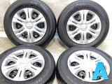 ダンロップ エナセーブ EC204 185/70R14 /日産純正 5.5J+ 100-4穴 4本