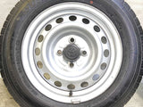 ダンロップ エナセーブ VAN01 155/80R14 88/86LT /トヨタ純正 AL 5.0J+ 100-4穴 4本