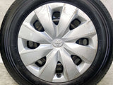 ブリヂストン V600 155/80R14 88/86N LT /トヨタ純正 AL 5.0J+ 100-4穴 4本