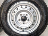 ヨコハマ ブルーアース バン RY55 165/80R14 97/95N LT /トヨタ純正 5.0J+ 114.3-5穴 4本