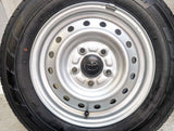 ヨコハマ ブルーアース バン RY55 165/80R14 97/95N LT /トヨタ純正 5.0J+ 114.3-5穴 4本