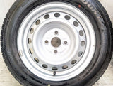 ダンロップ エナセーブ VAN01 155/80R14 88/86 /トヨタ純正 AL 5.0J+ 100-4穴 4本