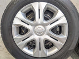 ブリヂストン NEWNO 185/70R14 /日産純正 5.5J+ 100-4穴 4本