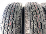 ブリヂストン V600 155/80R14 88/86LT /トヨタ純正 AL 5.0J+ 100-4穴 4本
