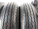 ブリヂストン V600 155/80R14 88/86LT /トヨタ純正 AL 5.0J+ 100-4穴 4本