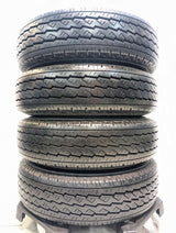 ブリヂストン V600 185/80R14 102/100N LT /マツダ純正 5.0J+ 114.3-5穴 4本