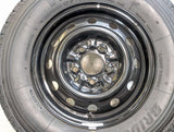 ブリヂストン V600 185/80R14 102/100 /マツダ純正 5.0J+ 114.3-5穴 4本