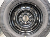 ブリヂストン V600 185/80R14 102/100 /マツダ純正 5.0J+ 114.3-5穴 4本