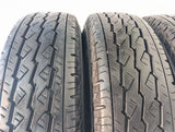 ブリヂストン V600 185/80R14 102/100 /マツダ純正 5.0J+ 114.3-5穴 4本