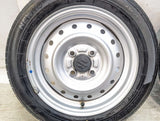 ブリヂストン NEWNO 155/65R14 /スズキ純正 4.5J+ 100-4穴 4本