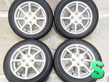 ヨコハマ S306 155/65R14 /ダイハツ純正 4.5J+45 100-4穴 4本
