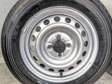 ブリヂストン V600 155/80R14 88/86N /トヨタ純正 5.0J+ 100-4穴 4本