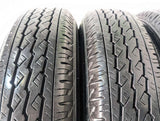 ブリヂストン V600 155/80R14 88/86N /トヨタ純正 5.0J+ 100-4穴 4本