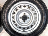 ヨコハマ ブルーアースVan RY55 155/80R14 88/86N LT /トヨタ純正 AL 5.0J+ 100-4穴 4本