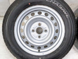 ダンロップ エナセーブ VAN01 155/80R14 88/86N LT /トヨタ純正 AL 5.0J+ 100-4穴 4本