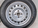ダンロップ エナセーブ VAN01 155/80R14 88/86N LT /トヨタ純正 AL 5.0J+ 100-4穴 4本