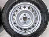 ブリヂストン V600 155/80R14 88/86N LT /トヨタ純正 AL 5.0J+ 100-4穴 4本
