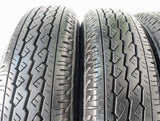ブリヂストン V600 155/80R14 88/86N LT /トヨタ純正 AL 5.0J+ 100-4穴 4本