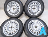 ブリヂストン V600 155/80R14 88/86N LT /トヨタ純正 AL 5.0J+39 100-4穴 4本
