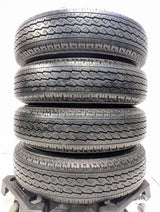 ブリヂストン V600 155/80R14 88/86N LT /トヨタ純正 AL 5.0J+39 100-4穴 4本