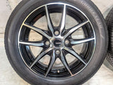 グッドイヤー エフィシエントグリップ ECO ハイブリッド EG01 155/65R14 / G-SPEED 4.5J+45 100-4穴 4本