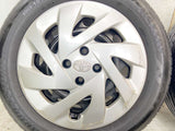 ブリヂストン ネクストリー 185/60R15 /トヨタ純正 5.5J+ 100-4穴 4本