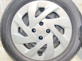 ブリヂストン NEWNO 175/65R15 /トヨタ純正 WM 5.0J+ 100-4穴 4本