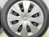 ダンロップ エナセーブ EC204 185/60R15 /トヨタ純正 5.5J+ 100-4穴 4本