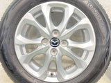 ヨコハマ ブルーアース-GT AE51 185/65R15 /マツダ純正 デミオ 5.5J+40 100-4穴 4本