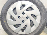 ダンロップ エナセーブ EC300+ 185/60R15 /トヨタ純正 5.5J+ 100-4穴 4本
