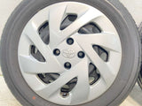 ブリヂストン エコピアEP150 185/60R15 /トヨタ純正 G4 5.5J+ 100-4穴 4本