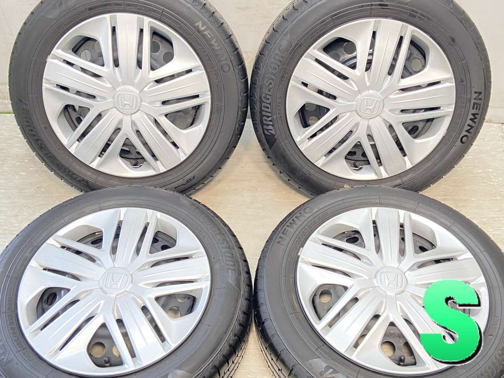 ブリヂストン NEWNO 185/60R15 /ホンダ純正 T5B 6.0J+ 100-4穴 4本