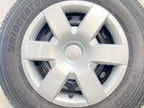 ブリヂストン V600 195/80R15 107/105LT /トヨタ純正 6.0J+ 139.7-6穴 4本