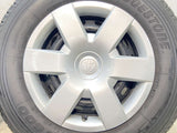 ブリヂストン V600 195/80R15 107/105LT /トヨタ純正 6.0J+ 139.7-6穴 4本
