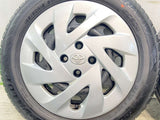ダンロップ エナセーブ EC204 185/60R15 /トヨタ純正 5.5J+ 100-4穴 4本