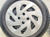 ダンロップ エナセーブ EC204 185/60R15 /トヨタ純正 5.5J+ 100-4穴 4本
