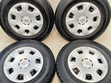 ブリヂストン V600 195/80R15 107/105LT /トヨタ純正 6.0J+ 139.7-6穴 4本