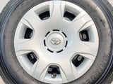ブリヂストン V600 195/80R15 107/105LT /トヨタ純正 6.0J+ 139.7-6穴 4本