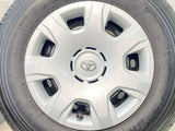 ブリヂストン V600 195/80R15 107/105LT /トヨタ純正 6.0J+ 139.7-6穴 4本