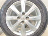 ダンロップ EC202 175/65R15 /トヨタ純正 5.5J+45 100-4穴 4本
